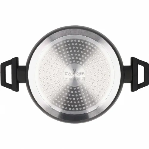 ZWIEGER Forte 3 l - garnek aluminiowy z pokrywką