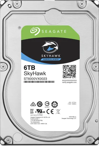 Seagate SkyHawk surveillance 24x7 hdd st6000vx001 1 ТБ Жесткий диск-6 ТБ-3.5 " - SATA-600-128 МБ кэш