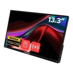 Monitor VERBATIM ALU 13.3" 1920x1200px IPS + Powerbank