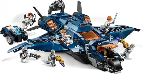 Конструктор Lego Marvel великолепный Quinjet Avengers (76126)