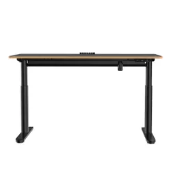 Biurko Ultradesk PULSAR 120cm Regulacja wysokości Czarny