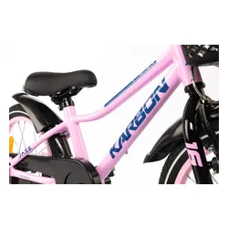 Rower dziecięcy KARBON Jazz 16 cali dla dziewczynki Różowy