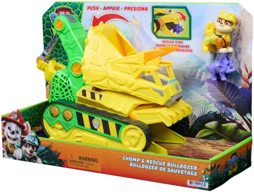 Pojazd SPIN MASTER Psi Patrol Dino Movie Koparka Rubble A Deluxe 6075978