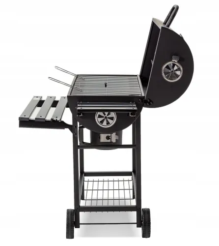 Grill Węglowy BARIL Ogrodowy BECZKA Składane półki POPIELNIK Corciano