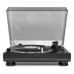 Gramofon TechniSat TECHNIPLAYER LP 300 Manualny Napęd bezpośredni Przedwzmacniacz Czarny