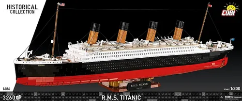 Cobi Klocki Klocki R.M.S Titanic 3260 klocków