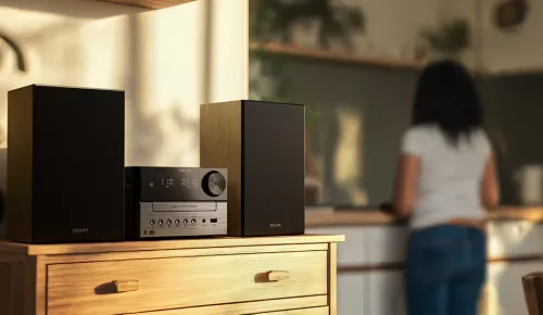 Wieża Philips TAM3505M2/12 Bluetooth Radio FM, DAB Czarny