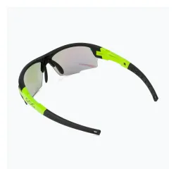 Okulary przeciwsłoneczne GOG Steno C matt black/green/ polychromatic green