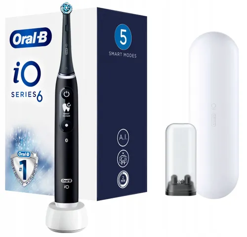 Зубная щетка Oral-B iO 6 черная магнитная