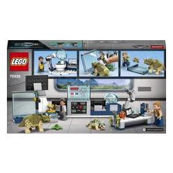 Конструктор Lego Jurassic World лаборатория доктора Ву: побег молодых динозавров (75939)