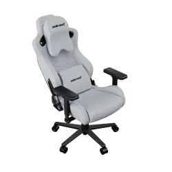 Fotel Anda Seat Kaiser 2 Pro XL Gamingowy do 200kg Tkanina Lniana Szary