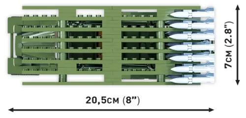 Конструктор COBI BM-13 Katyusha (ZIS-6)