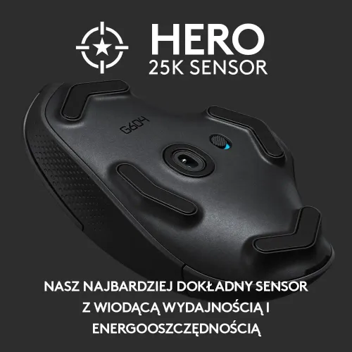 Myszka gamingowa Logitech G604 Lightspeed Czarny