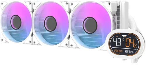 Chłodzenie wodne DARKFLASH DH360D Biały