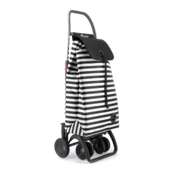 Wózek na zakupy składany Rolser I-Max 4 LT Tour Marina - white / black