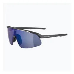 Okulary przeciwsłoneczne Alpina Turbo Pro S Q-Lite black matt/ blue mirror