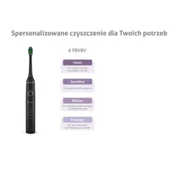 Szczoteczka soniczna TRUELIFE SonicBrush Compact Czarny