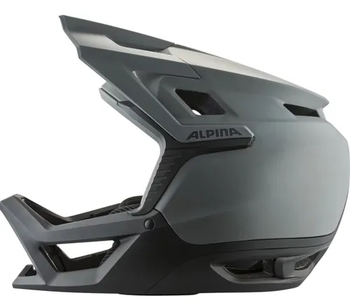 Kask rowerowy ALPINA Roca Brązowo-szary MTB (rozmiar 56-58)