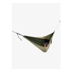 Hamak turystyczny Ticket To The Moon King Size Hammock - army green/brown