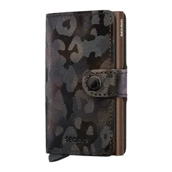 Portfel ochronny Miniwallet Secrid Jungle - brown