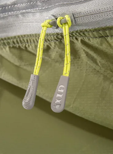 Hamak ENO JungleLink Hammock System - charcoal/evergreen
