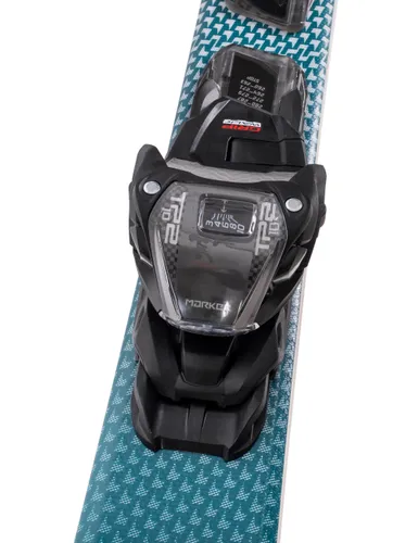 Narty damskie NORDICA BELLE 75 + wiązania MARKER FDT10 z GRIP WALK 2025 - Długość (cm) - 150