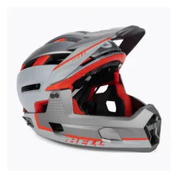 Kask rowerowy Bell FF Super Air R MIPS Spherical matte gray/red