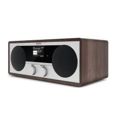 Radioodbiornik TechniSat DigitRadio 451 CD IR Radio FM DAB+ Internetowe Bluetooth Brązowy