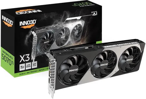 Karta graficzna INNO3D GeForce RTX 5070 Ti X3 16GB DLSS 4
