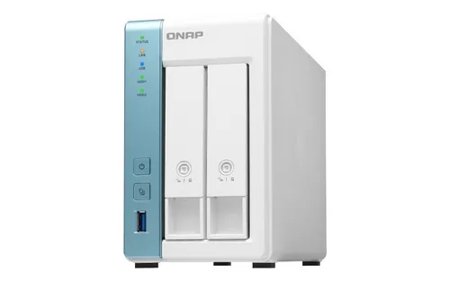 QNAP сервер нас TS-231k 2-bay Al214 четырехъядерный 1,7 ГГц, 1ГБ оперативной памяти, SATA 6ГБ / с