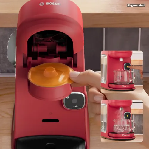 Ekspres BOSCH Tassimo Harmony Plus TAS173B Czerwony