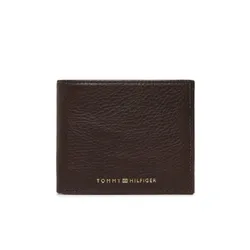 Tommy Hilfiger Mały Portfel Męski Th Premium Mini Cc Wallet AM0AM10606