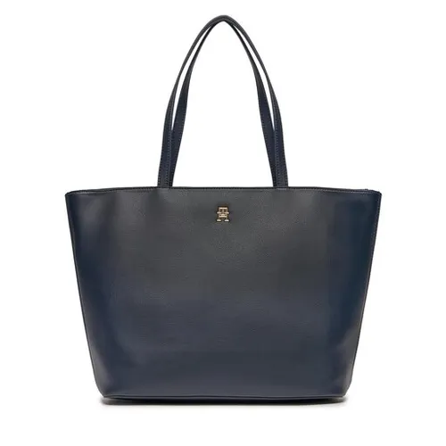 Сумка Tommy Hilfiger Th Essential Sc Tote Corp Handbag AW0AW16089 Navy Blue