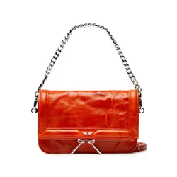 Zadig & Voltaire Rock Nano Roman Lustruit Lwba00075 Sac De Apus De Soare