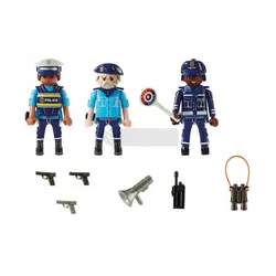 PLAYMOBIL City Action 70669 Zestaw figurek policjanci