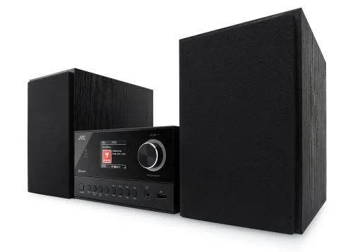 Wieża JVC UX-E225B Bluetooth Radio FM Czarny