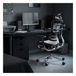 Fotel DIABLO CHAIRS V-Master Biało-czarny