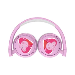 Słuchawki bezprzewodowe z mikrofonem OTL Technologies Peppa Pig Love Kids Wireless Dla Dzieci Nauszne Różowy