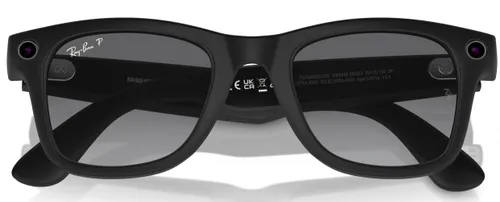 Okulary RAY BAN Meta Wayfarer Czarny Mat