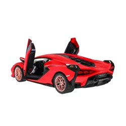 Duży samochód zdalnie sterowany COIL RC Lamborghini SIAN otwierane drzwi światła czerwony