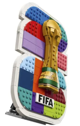 LEGO 43032 Editions Football Oficjalne logo FIFA World Cup 2026