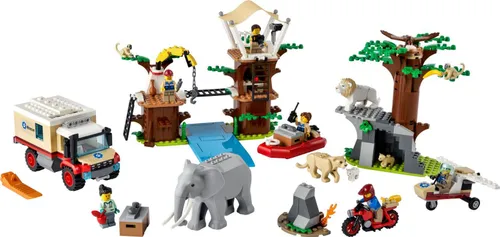 LEGO City Yaban Hayatı Kurtarma Kampı (60307)