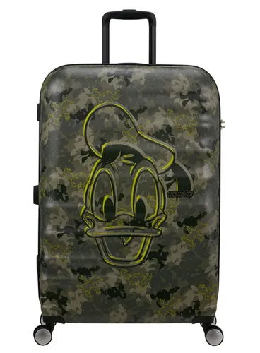 Walizka duża American Tourister Wavebreaker Disney - Donald Duck camo