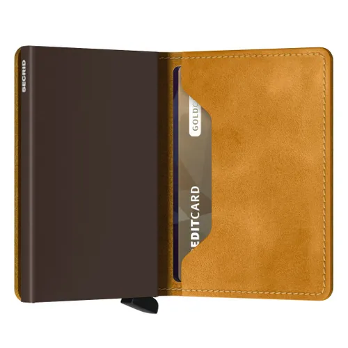 Slimwallet Secrid RFID Koruması Vintage-Hardal