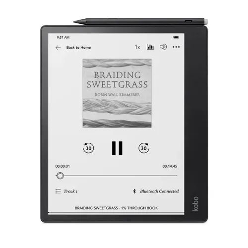 Czytnik E-booków Kobo Elipsa 2E - 10,3" - 32GB - WiFi - Bluetooth - rysik - czarny