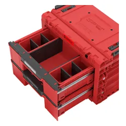 Skrzynka narzędziowa QBRICK System Prime Drawer 2 Toolbox Expert Red Ultra HD Custom