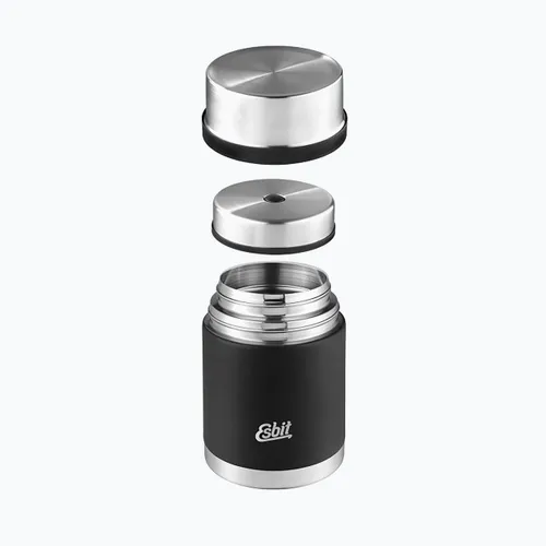 Termos na żywność Esbit Sculptor Stainless Steel Food Jug 750 ml black