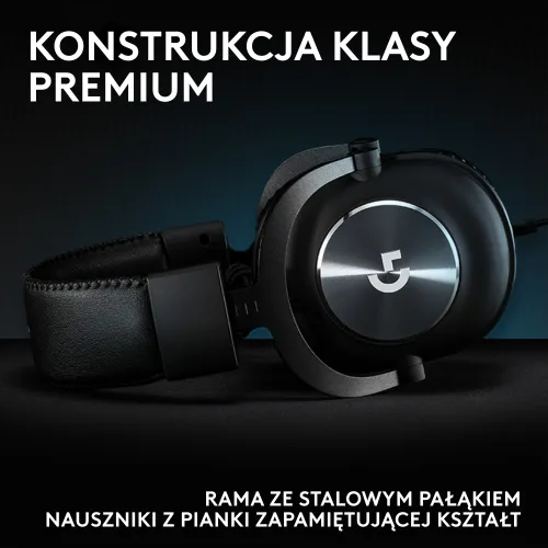 Słuchawki LOGITECH Pro X SE Nauszne, Dźwięk przestrzenny