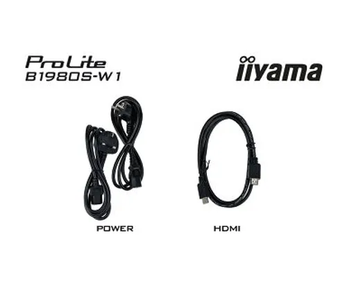 Monitor iiyama ProLite B1980S-B1 19" TN HD 75Hz 3ms