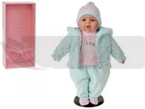 Lalka bobas śpiewa i mówi po polsku 45cm